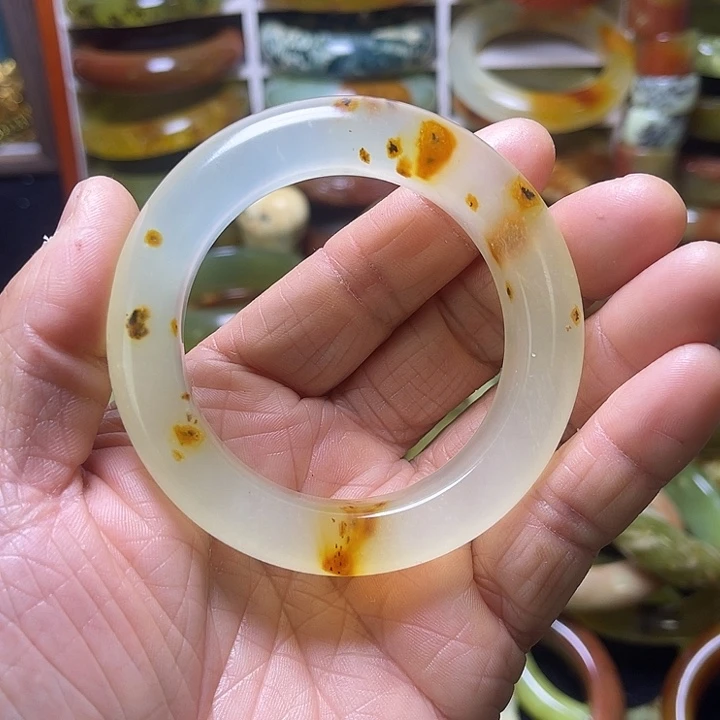 蛇纹石玉合金手镯