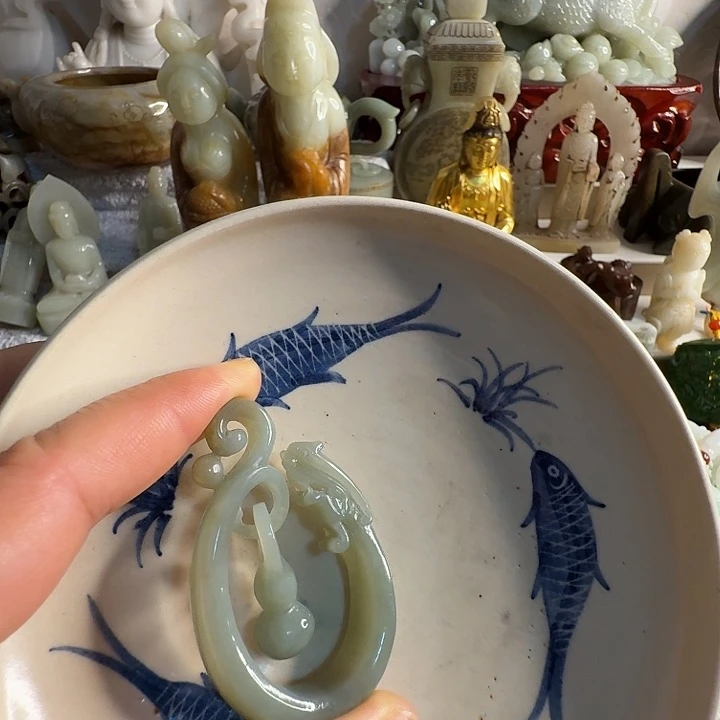 吟***墨瓷片新号开播瓷器一个
