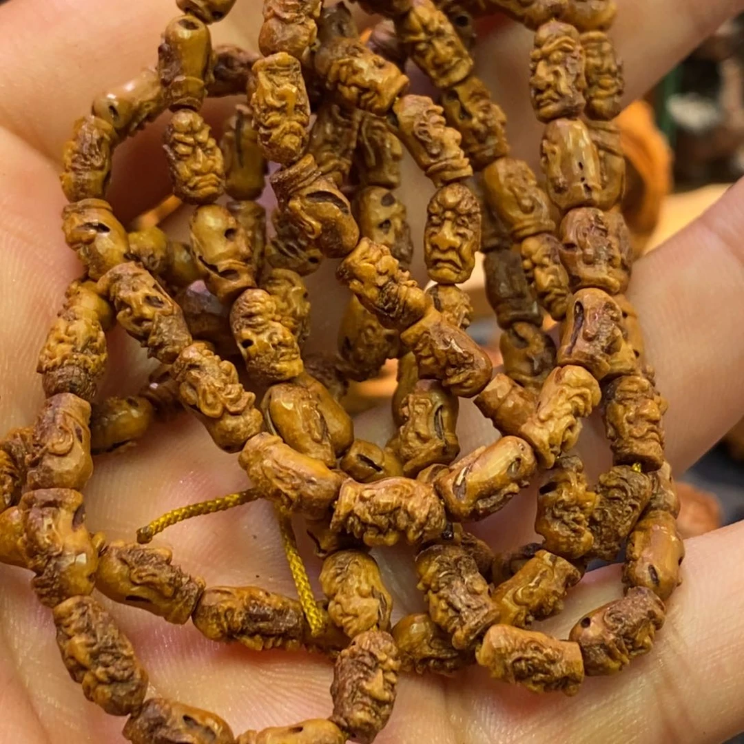 108罗汉脖挂潍坊核雕