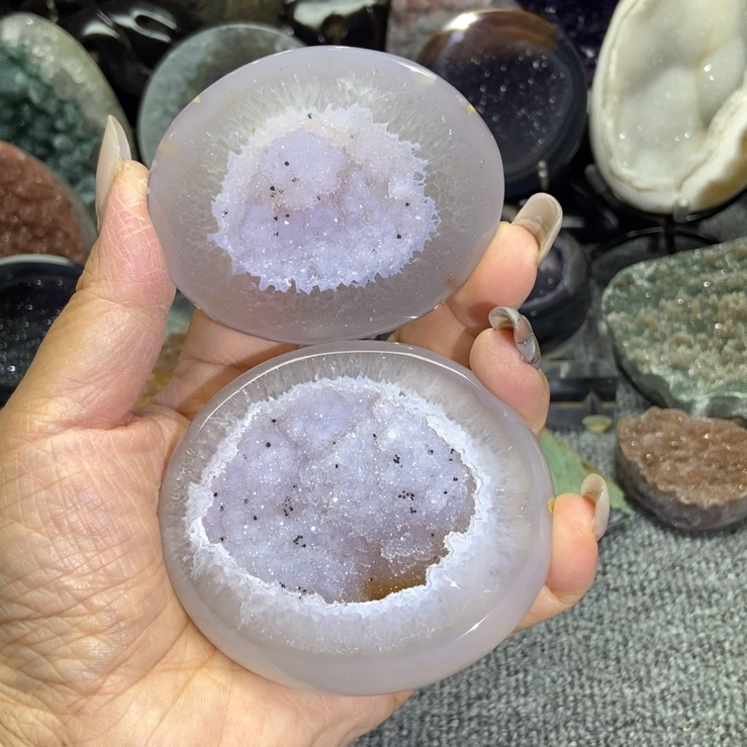 摆件紫晶未镶嵌水晶