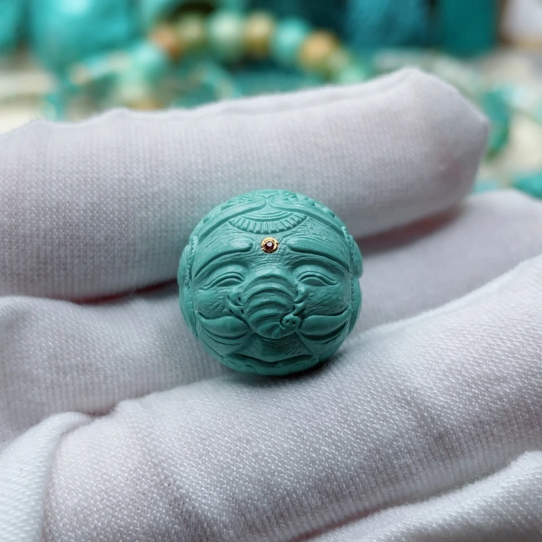 绿松石未镶嵌珠宝奇石