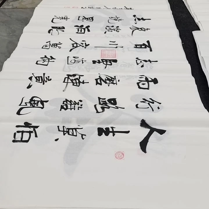 翰墨杜胜轩老师作品一副
