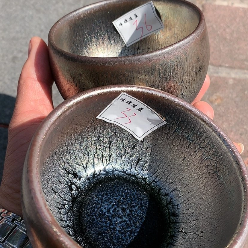 【闪购商品】茶盏狂****?建窑建盏茶杯33 36