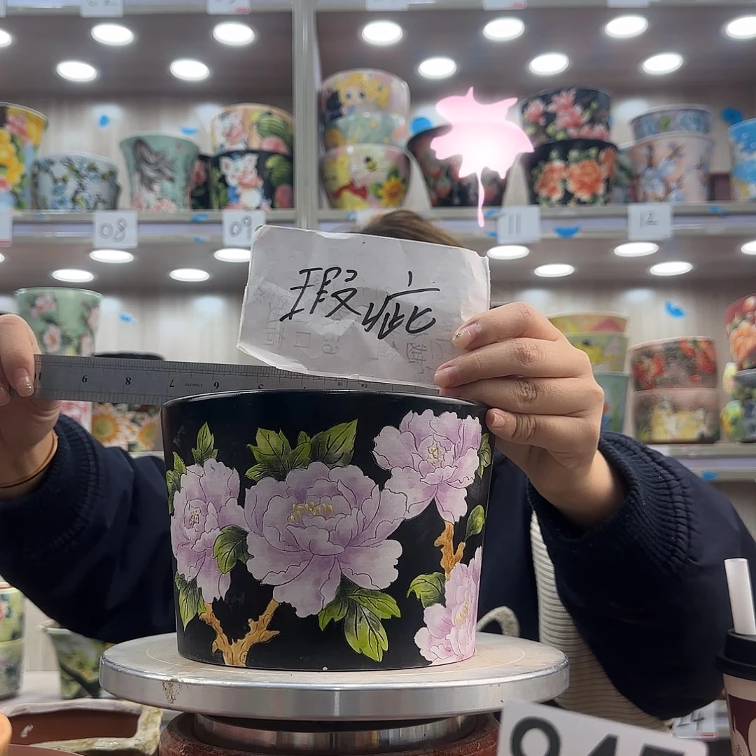 紫砂花盆瑕疵瑕疵945