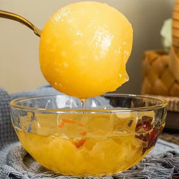 【大好特卖】整颗烤梨罐头400g水果梨银耳红枣炖梨罐头休闲罐头