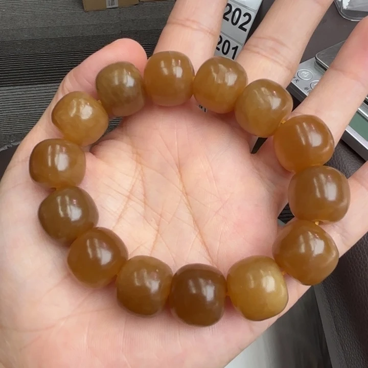 未镶嵌手链水晶和田玉糖玉16