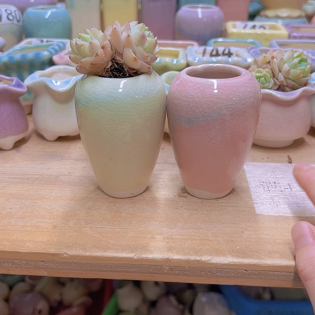 陶瓷花盆当场满12包邮