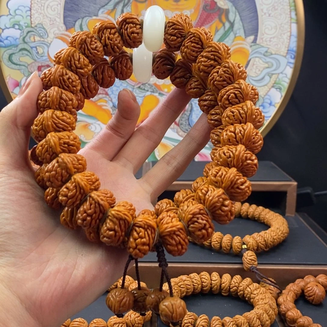 桃核手串龙纹桃核矮刺