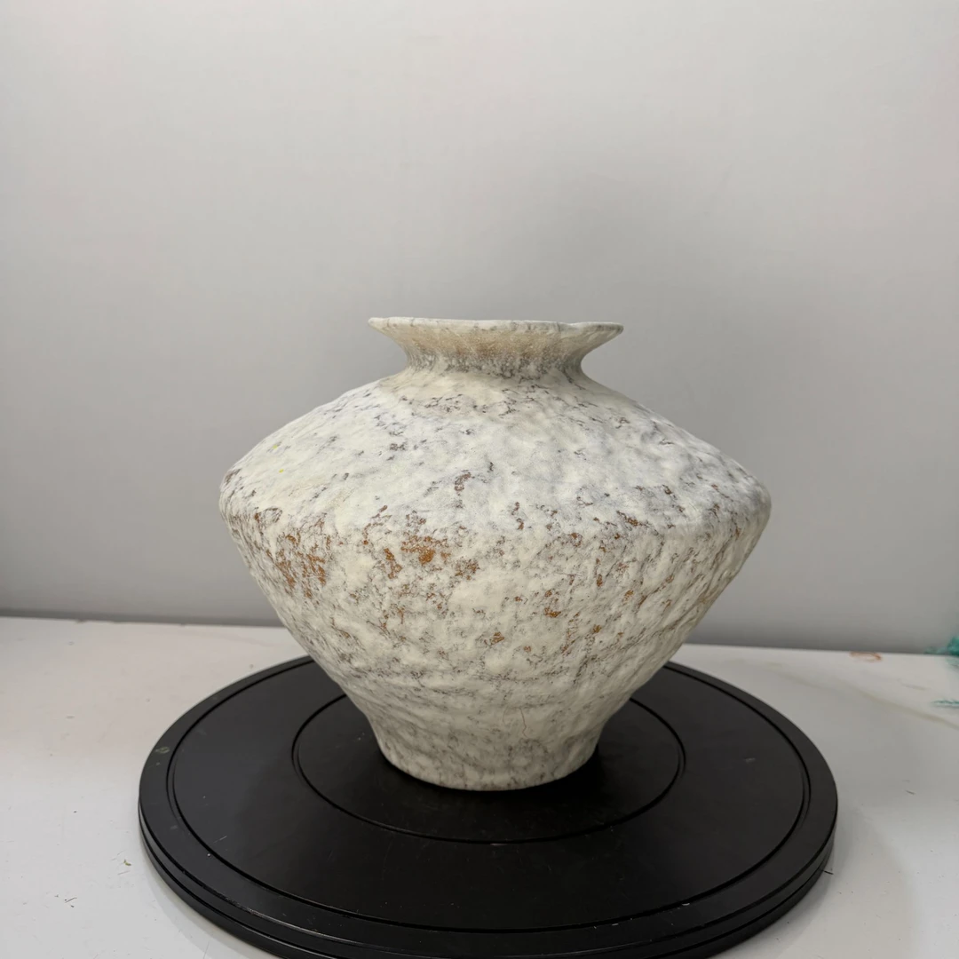【飞碟花瓶专拍】高级感琉璃花瓶陶瓷花瓶摆件客厅
