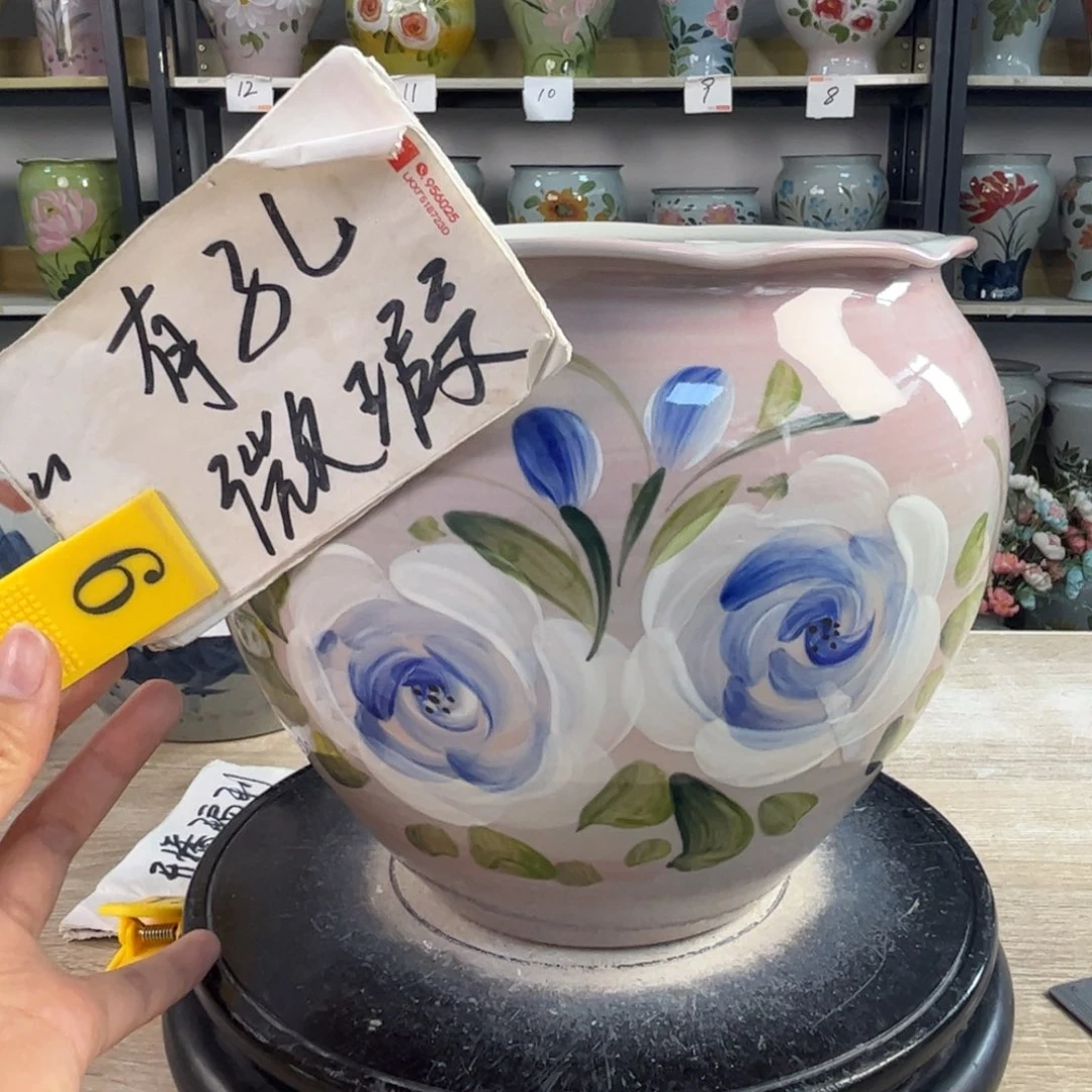 罐1tc景德镇陶瓷花盆