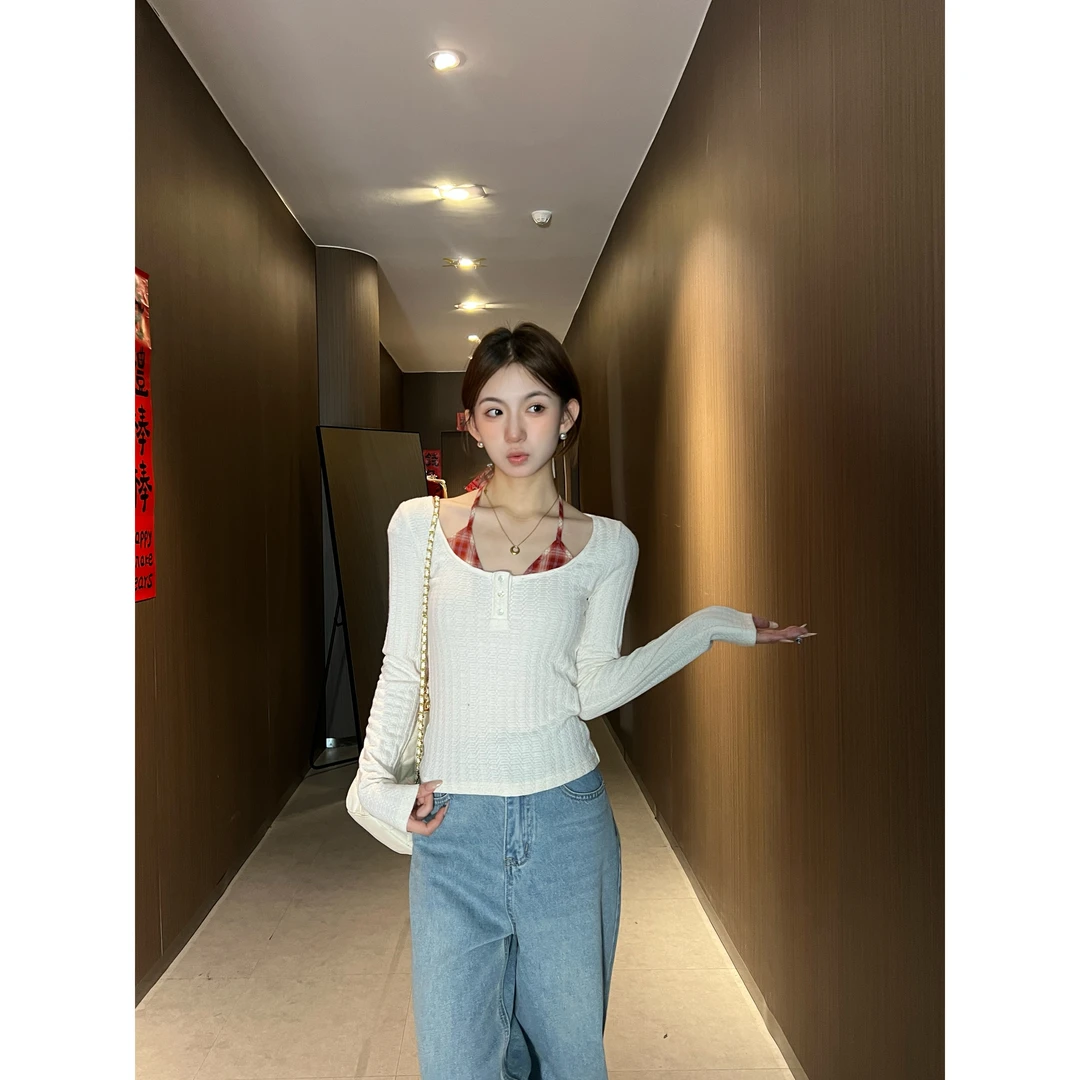 【新品未开价 喜欢点开售提醒】草莓果酱&设计感甜美显瘦T恤