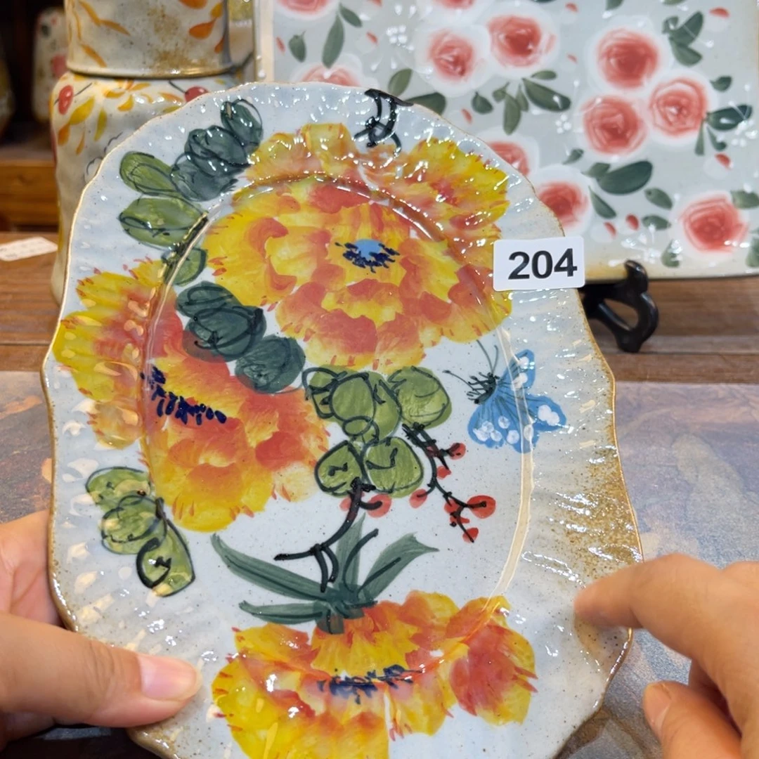 瓷片景德镇手工制作