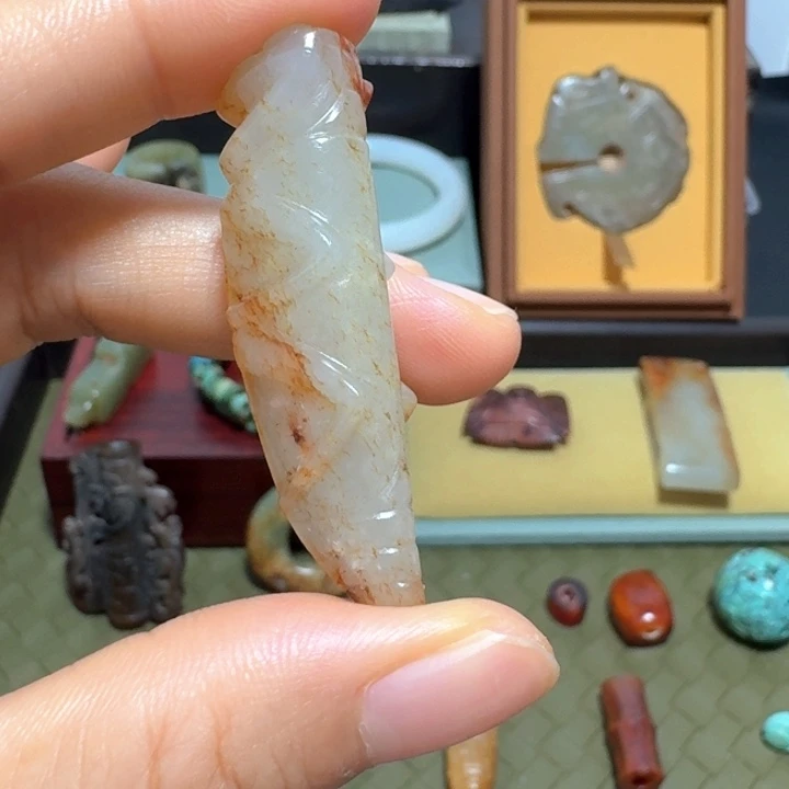 土***卖颈饰未镶嵌和田玉