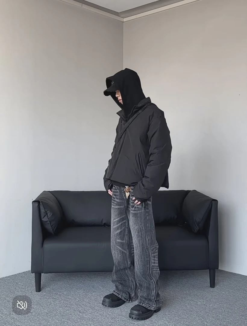 太帅了！包好看的！cleanfit棉服男女同款