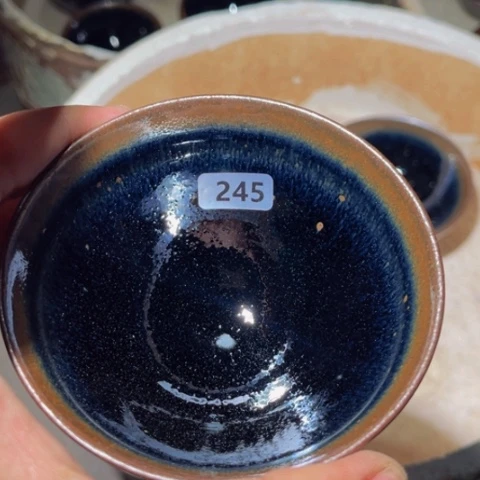 茶盏原矿原釉柴烧建盏
