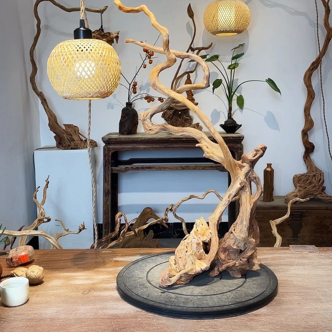 未***来天然根雕陶制艺术品