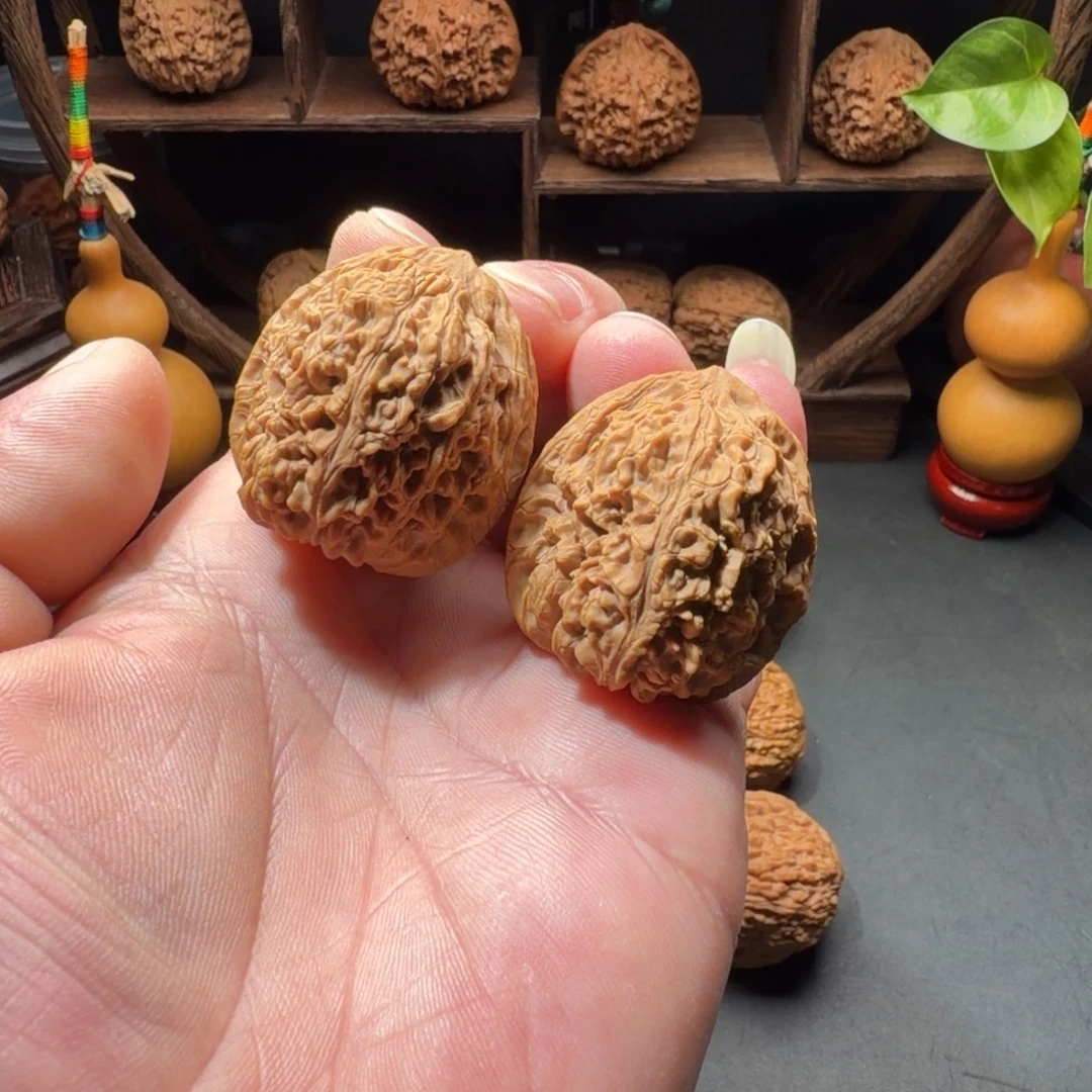 把件文玩核桃南疆石小高桩尺寸36