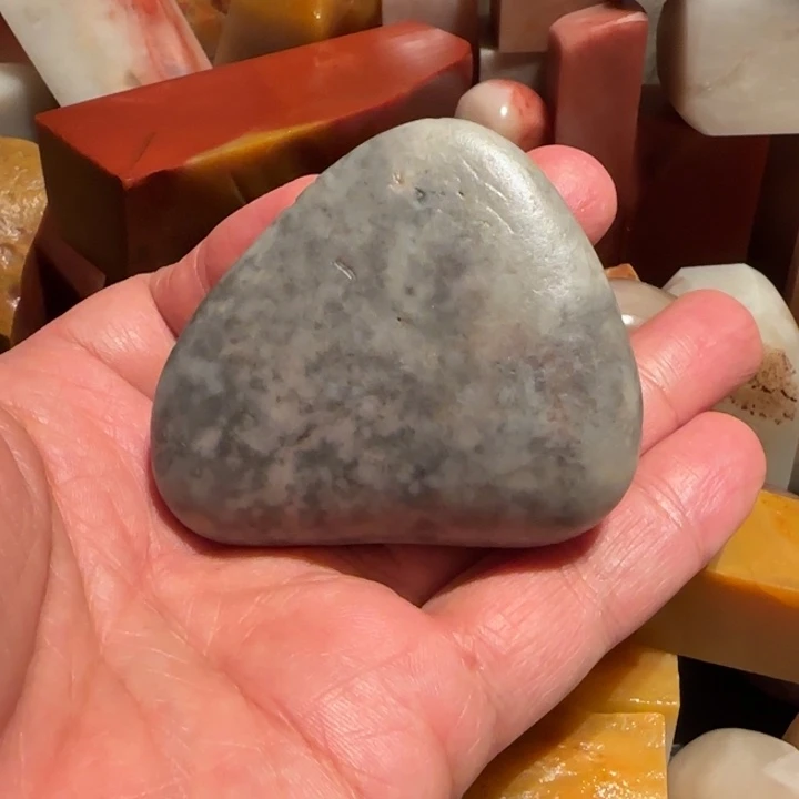 老挝石田黄原石，