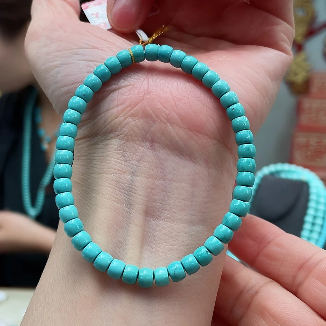 绿松石手串未镶嵌