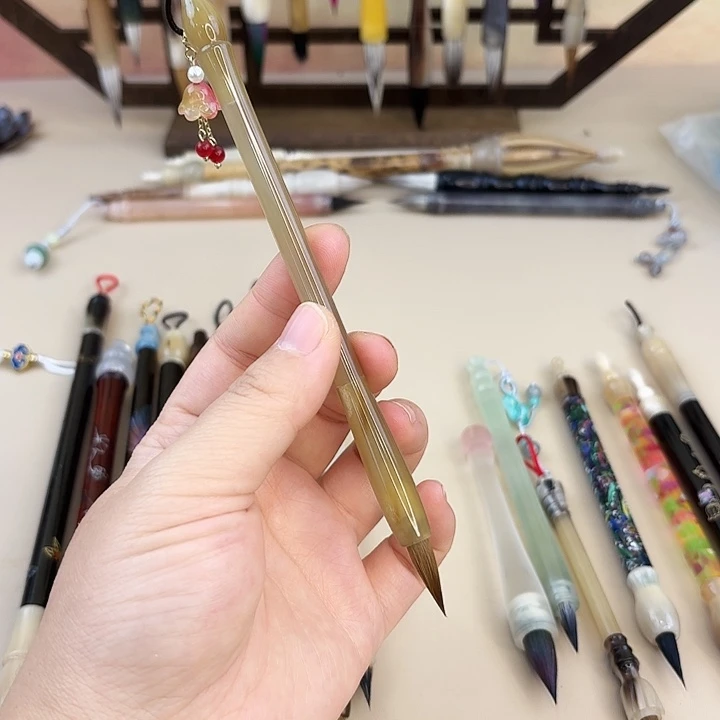 高货小楷，花蕾牛角一支