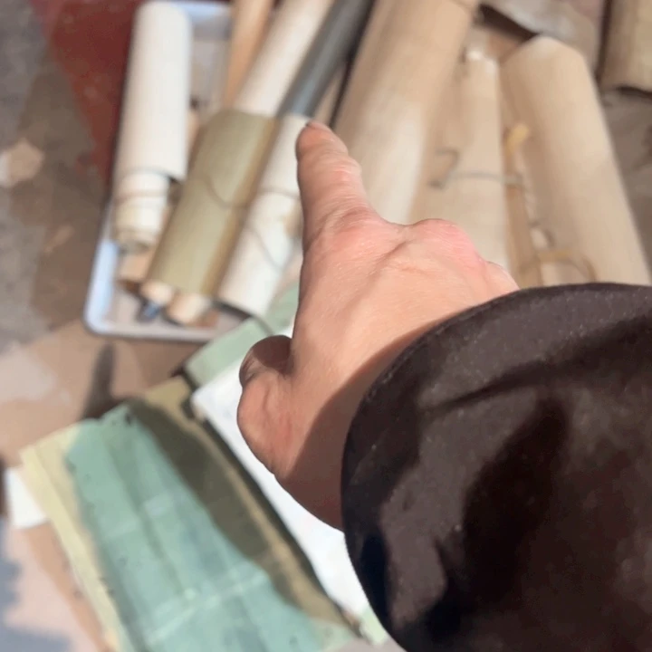 O***哥卡纸中古工艺品，摆件