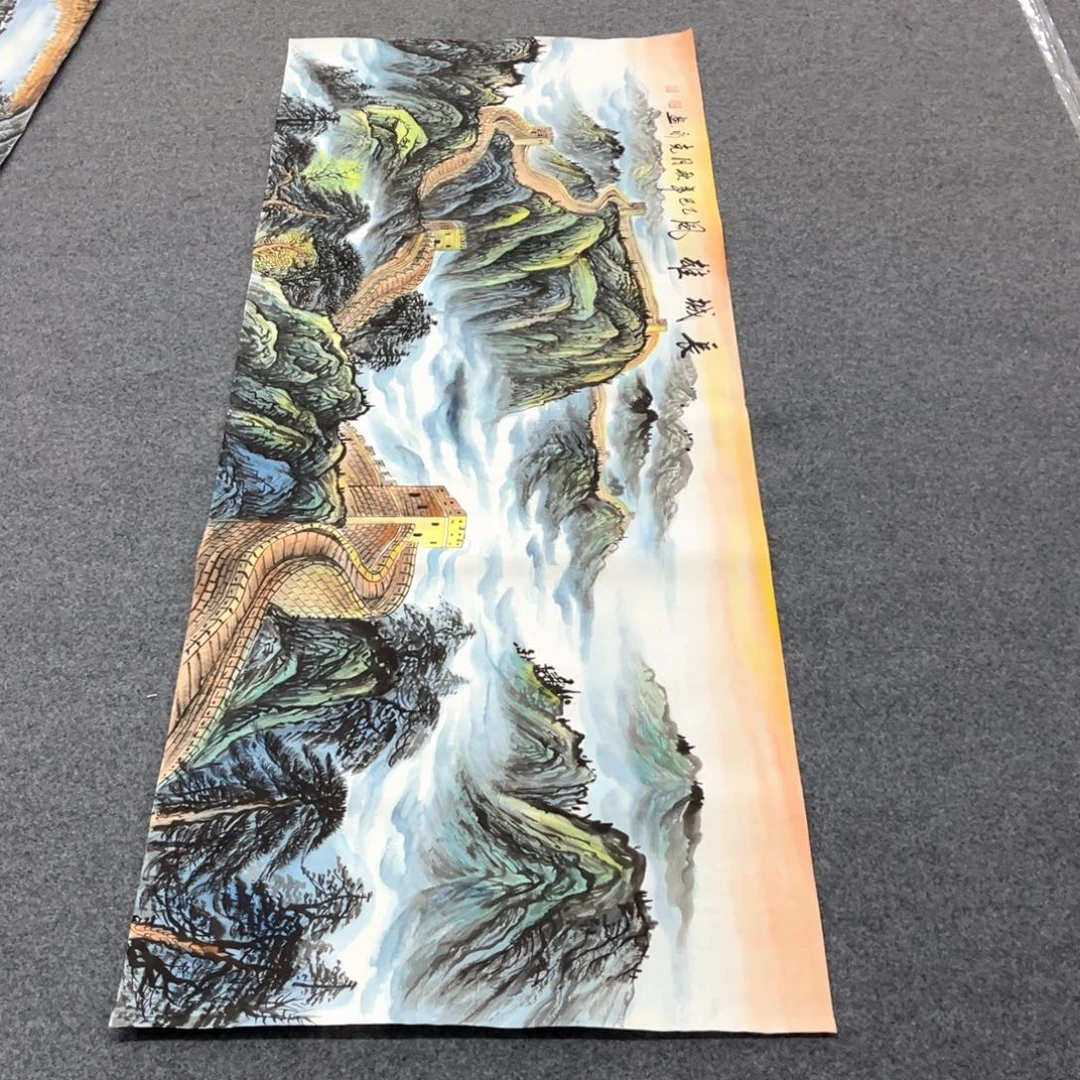 国画国画作品老师手绘