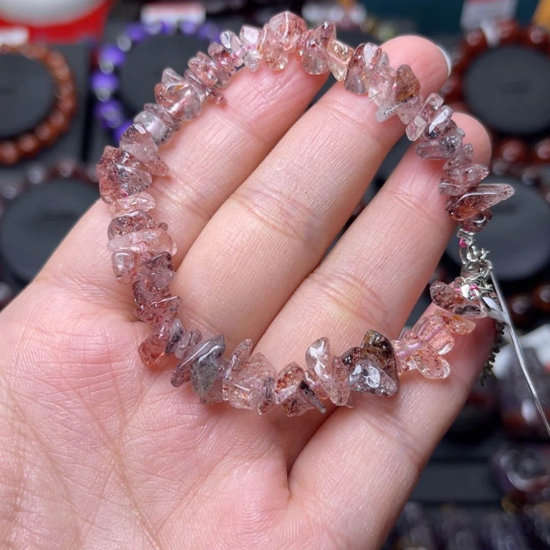 手链水晶未镶嵌金草莓随行手链