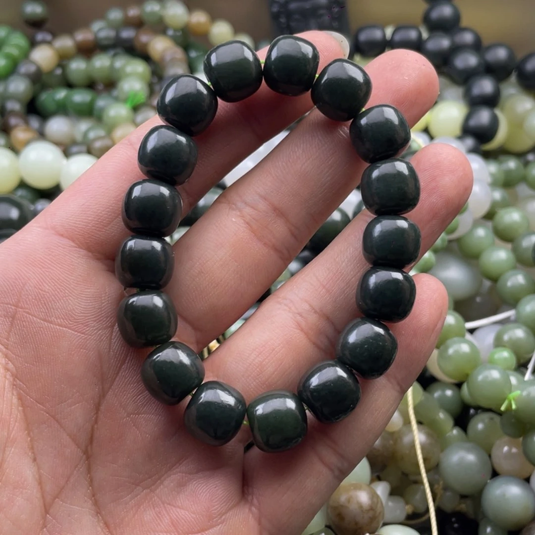 和田玉手串未镶嵌