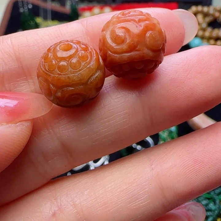 翡翠颈饰未镶嵌天然A货34