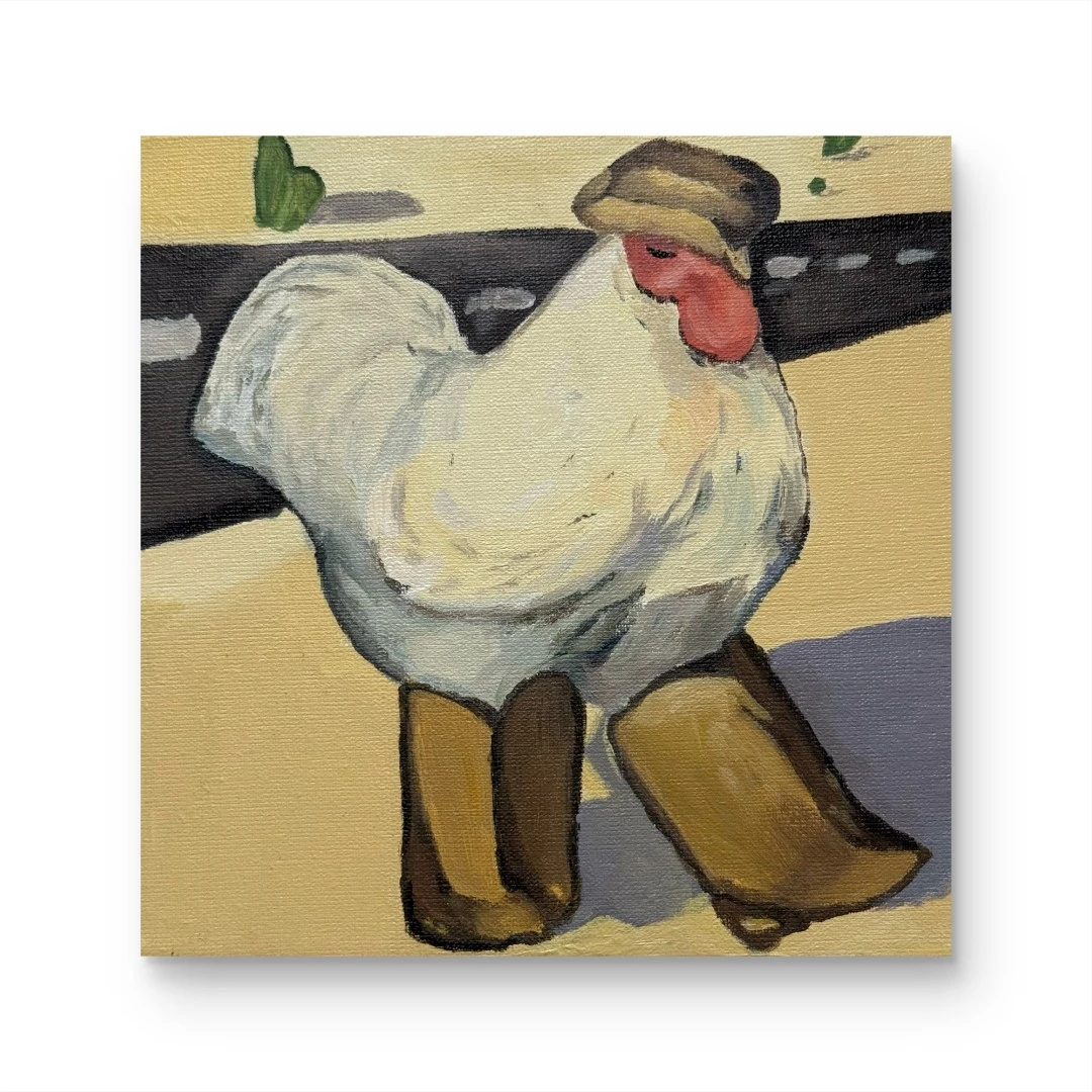 【KFC】 “25*25” No.1808   纯手绘挂画