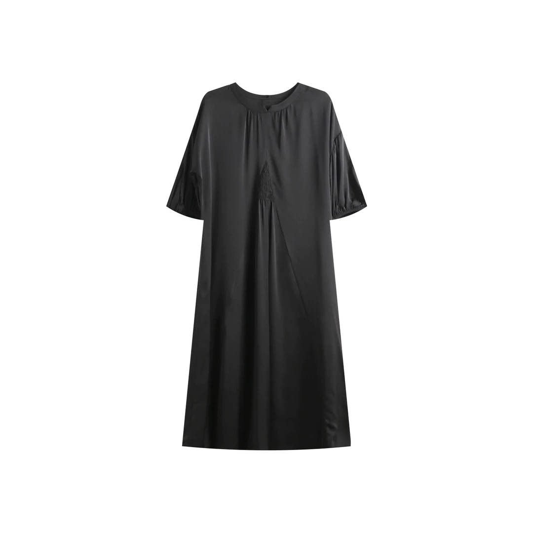 【MY】新款桑蚕丝时尚连衣裙HS-X003