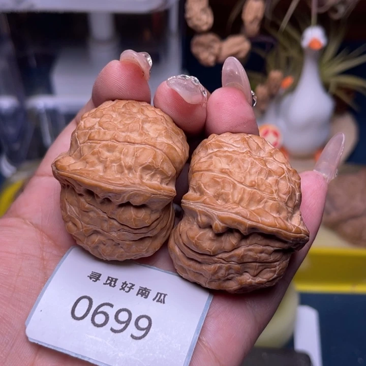 文玩核桃把件南瓜墩42-0699
