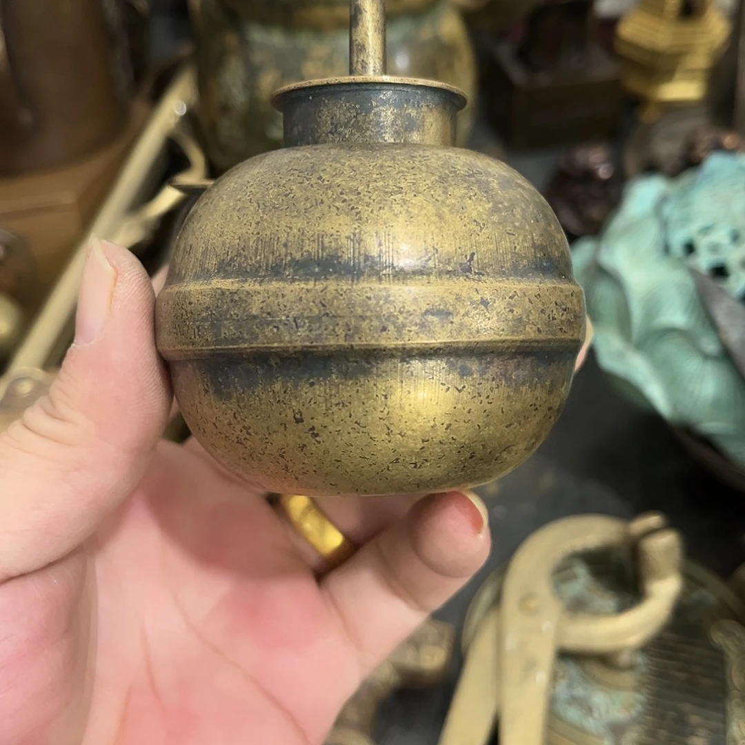 用***3闪电购铜摆件工艺品