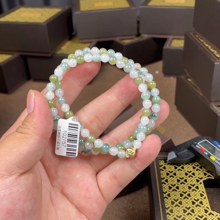 翡翠未镶嵌手链手串