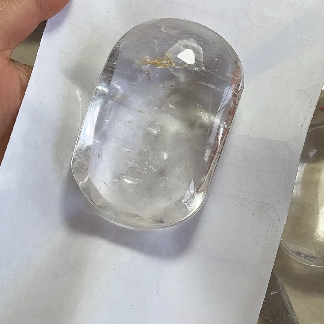 天然水晶手把件未镶嵌水晶?****)