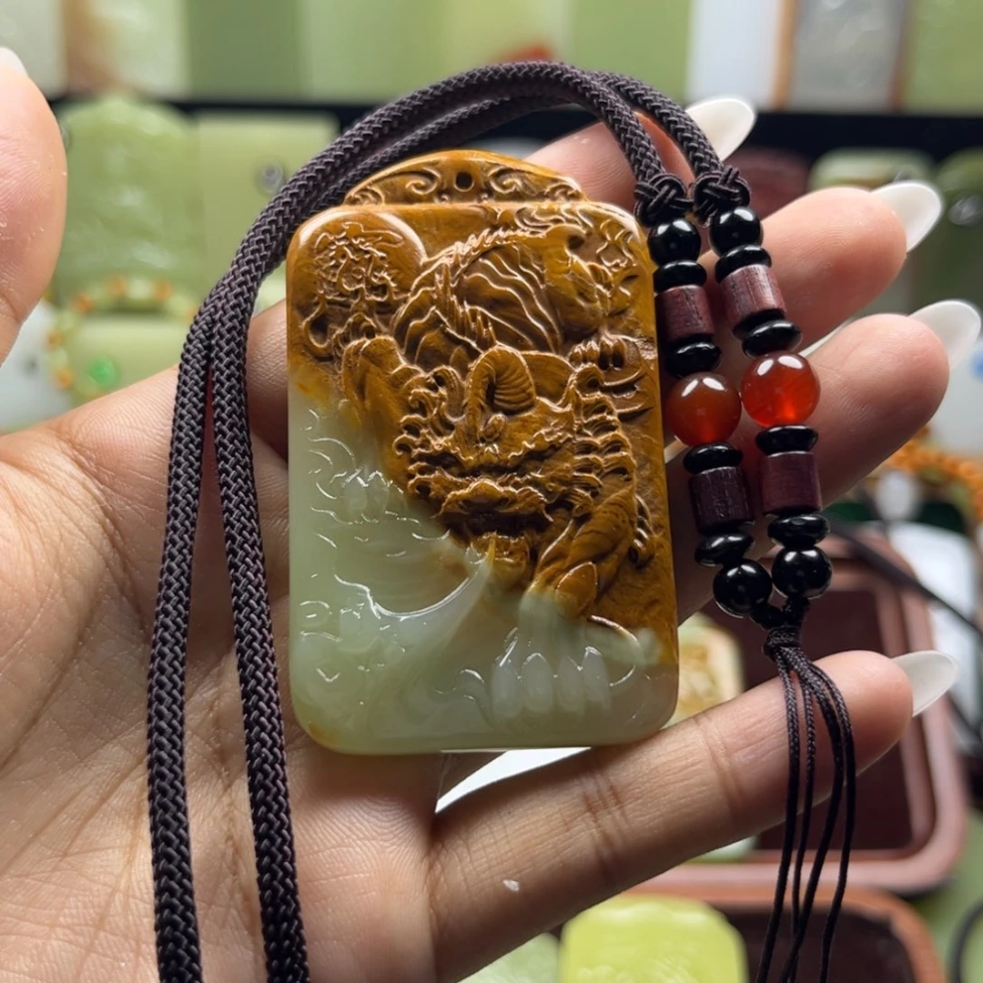 舒***克时尚潮流男士貔貅牌