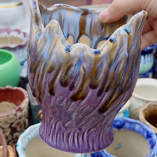 多肉绿植陶瓷花盆