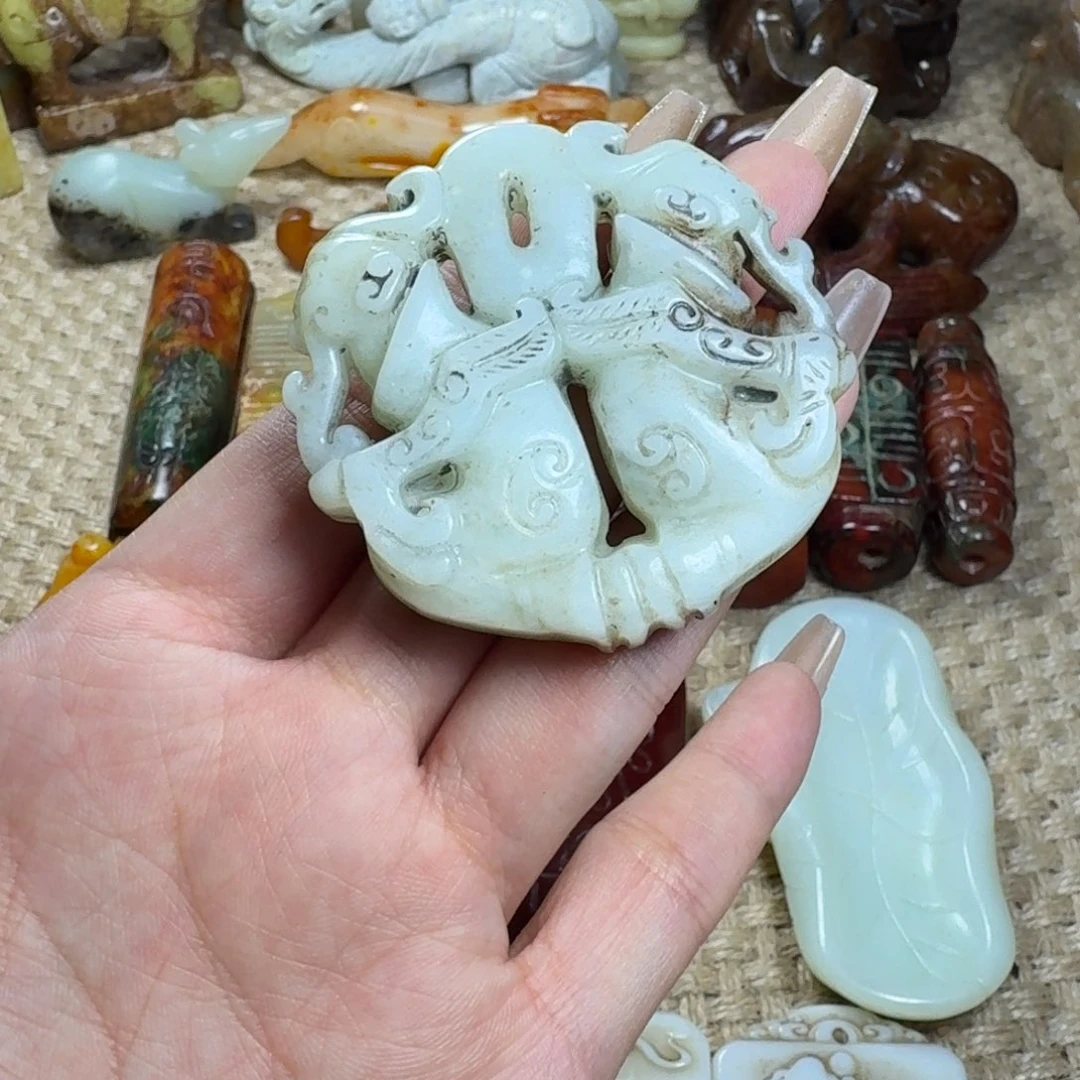 吊坠白玉菩提挂件