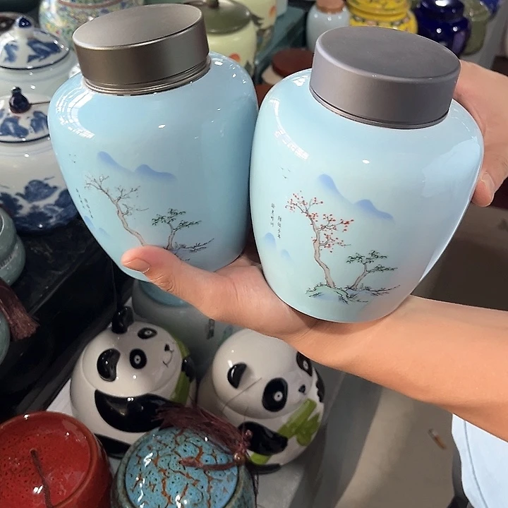 茶叶罐储物罐密封罐！