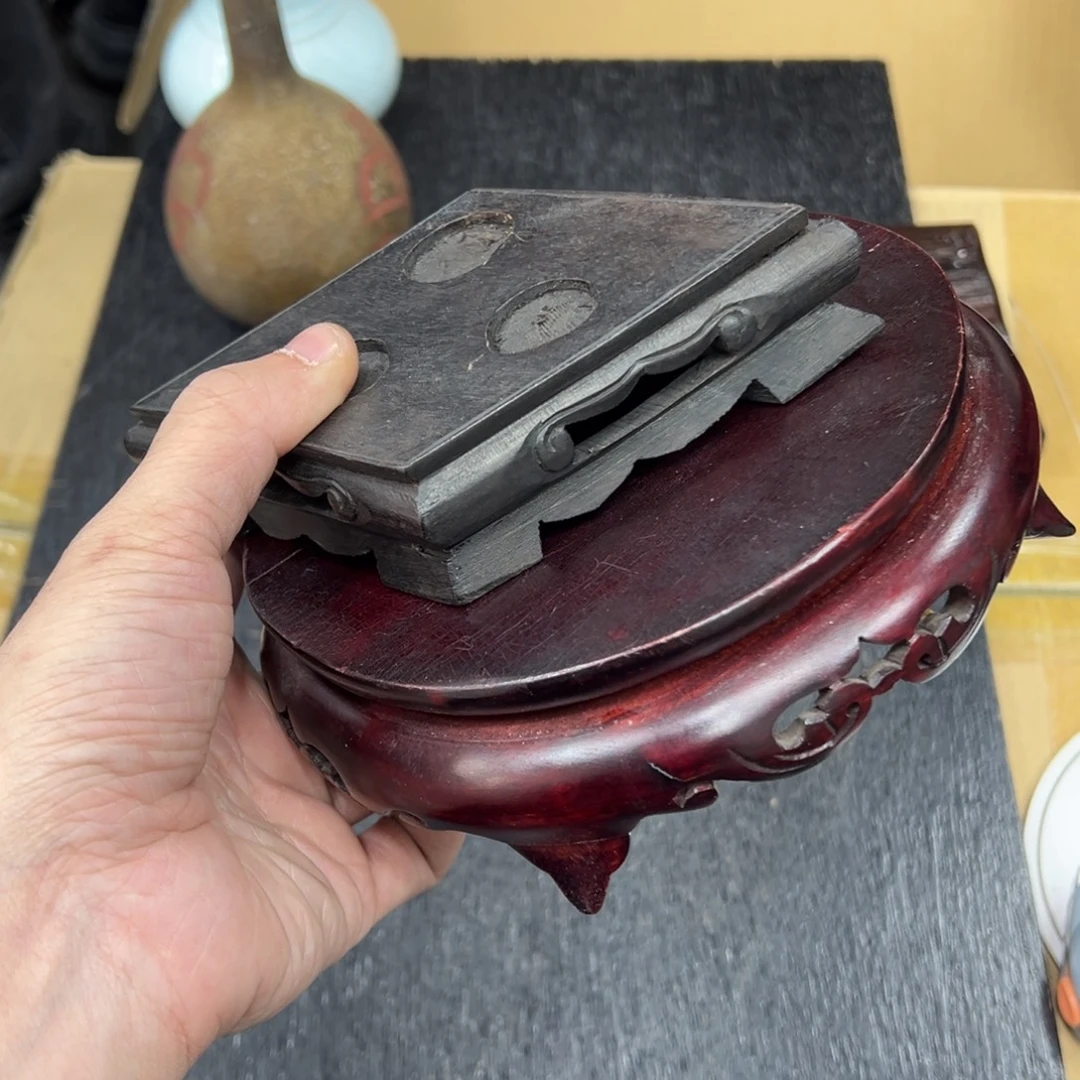 木中古工艺品摆件