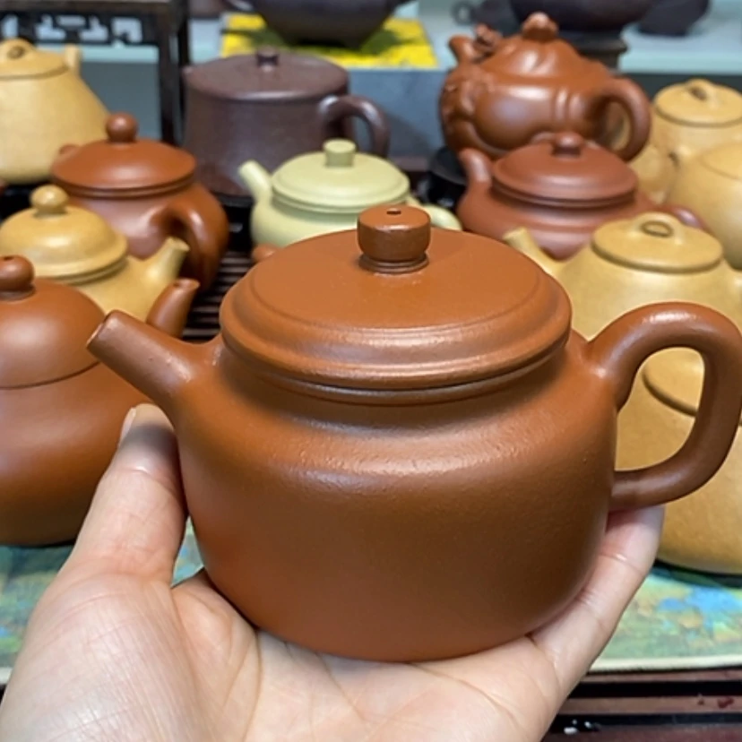 【闪购商品】紫砂茶壶朱泥半手工