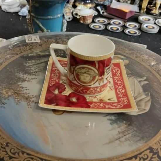 陶瓷咖啡杯碟 特价出不退换