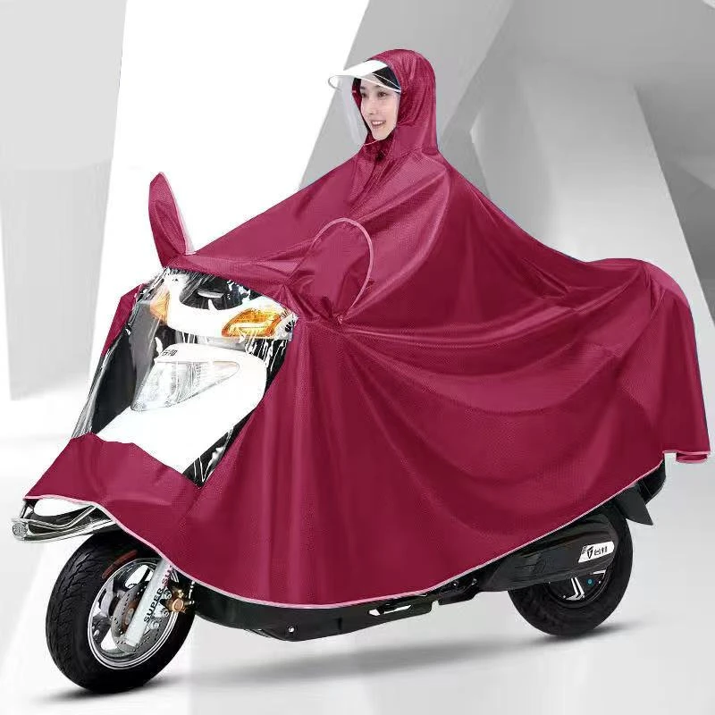 电动车雨衣加厚加大暴雨全身单人男女成人双人电瓶车摩托车雨披