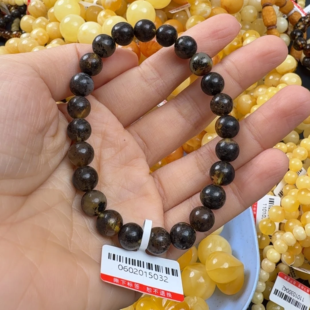 琥珀未镶嵌珠宝奇石