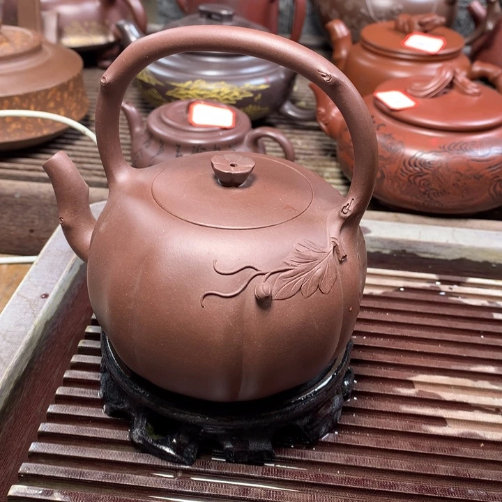 紫砂茶壶原矿手工102