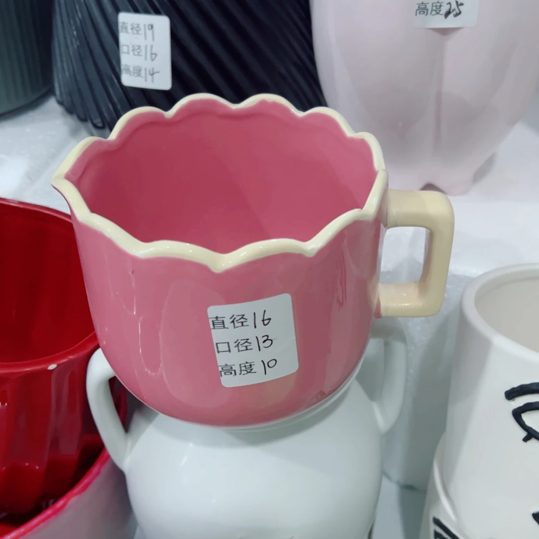 有孔，陶瓷花盆满10米包邮发货