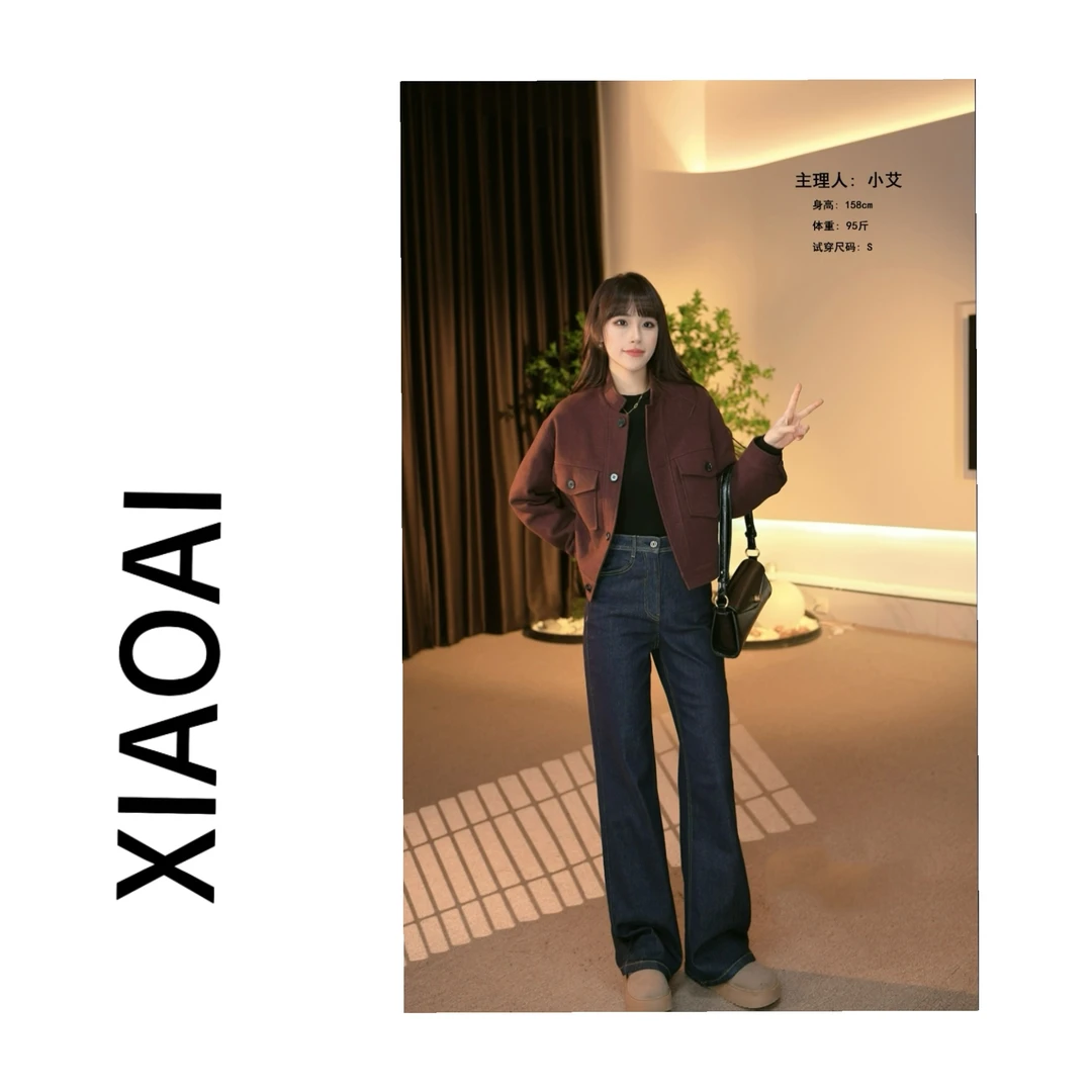 设计感羽绒外套2024秋冬高级感羽绒外套上衣BN0470