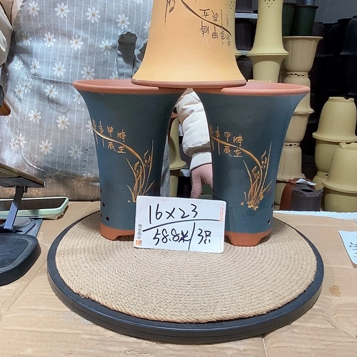 紫砂花盆紫砂花盆