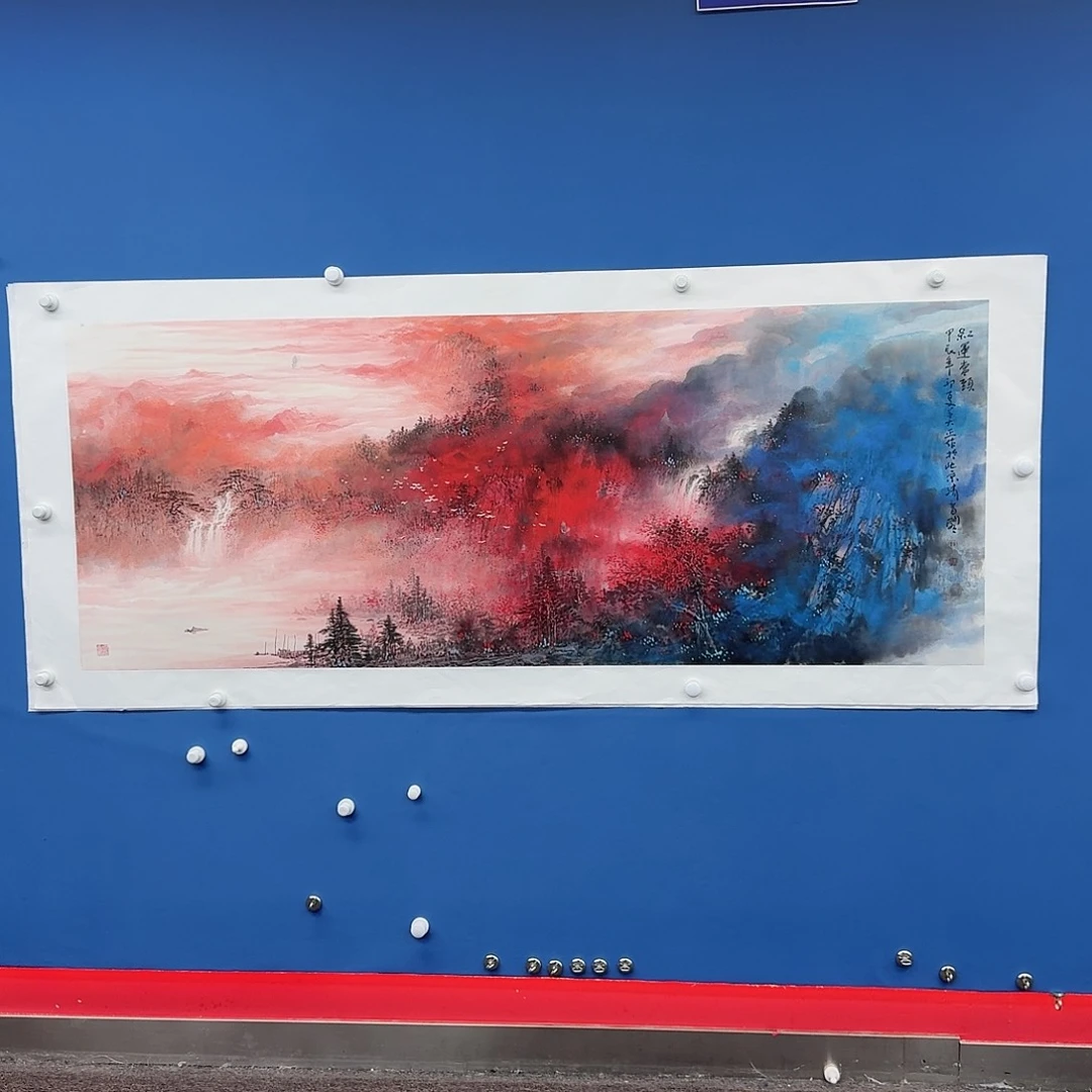 国画多次参加国内外