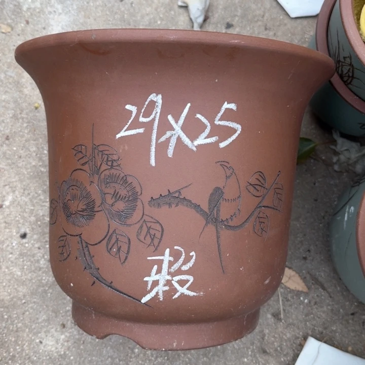 紫砂花盆特价清仓